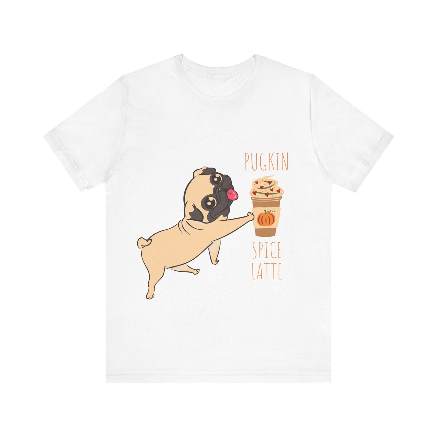 Pugkin Spice Latte T-Shirt