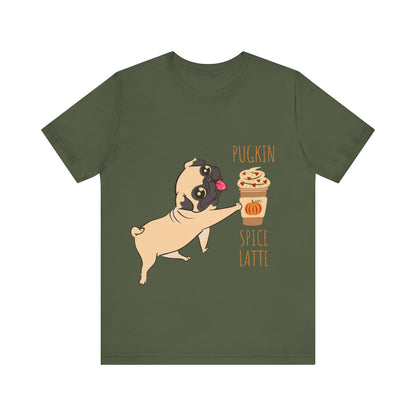 Pugkin Spice Latte T-Shirt