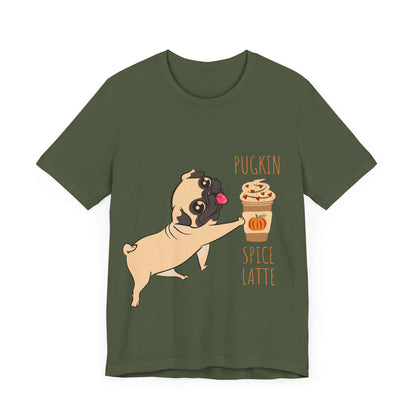 Pugkin Spice Latte T-Shirt