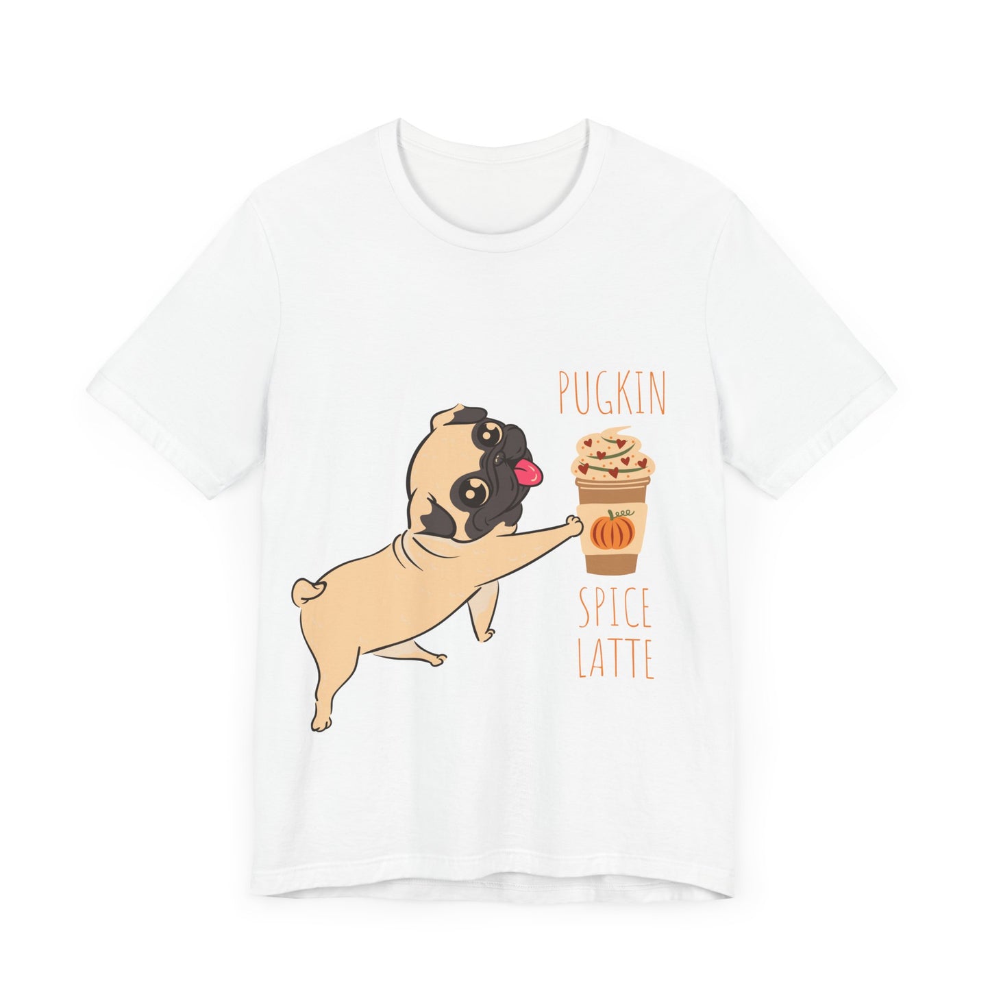 Pugkin Spice Latte T-Shirt