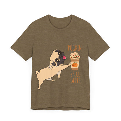 Pugkin Spice Latte T-Shirt