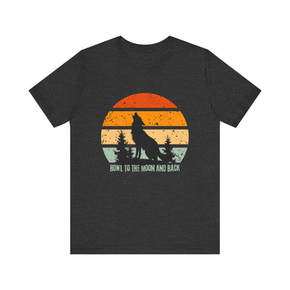 Howl To The Moon And Back T-Shirt