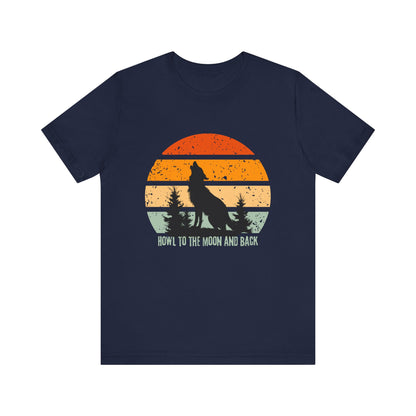 Howl To The Moon And Back T-Shirt