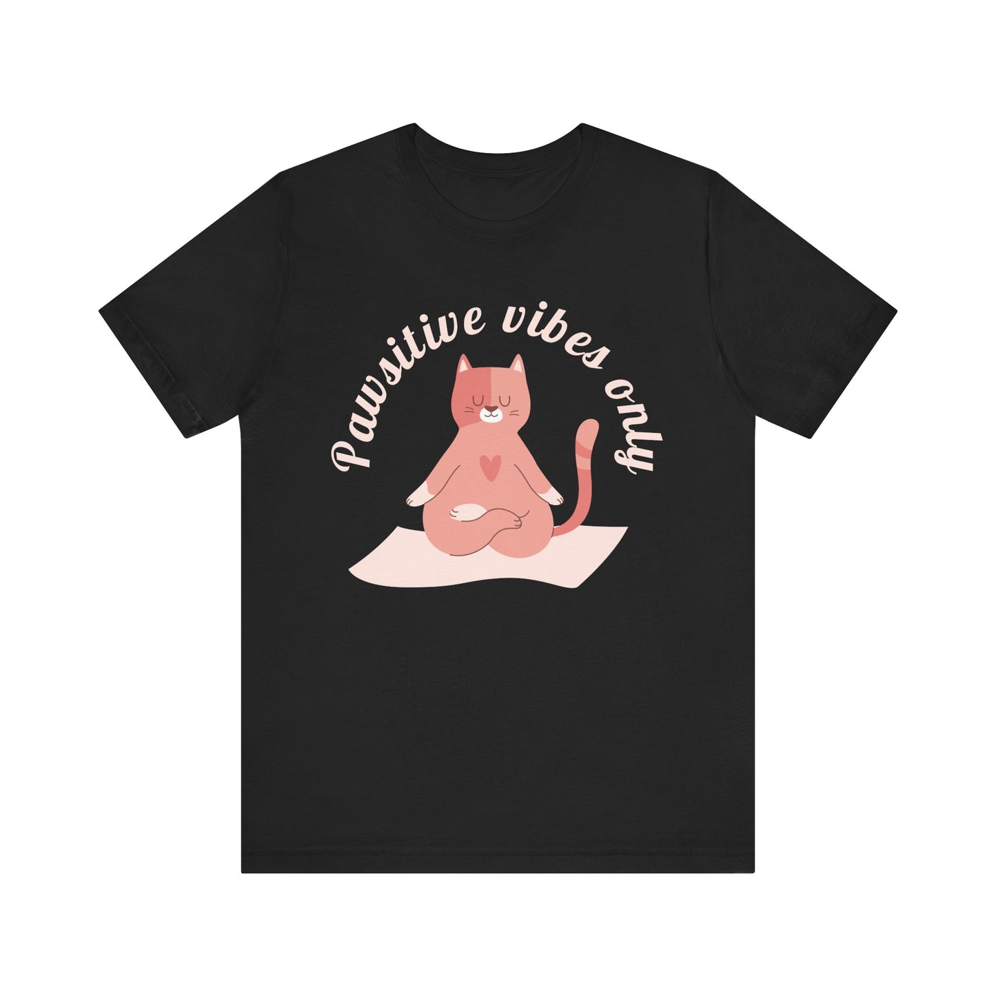 Pawsitive Cat Vibes T-Shirt
