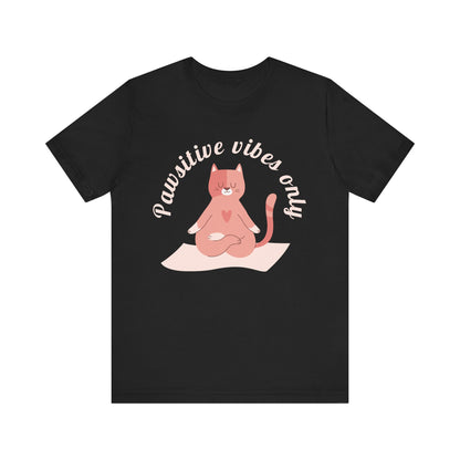 Pawsitive Cat Vibes T-Shirt