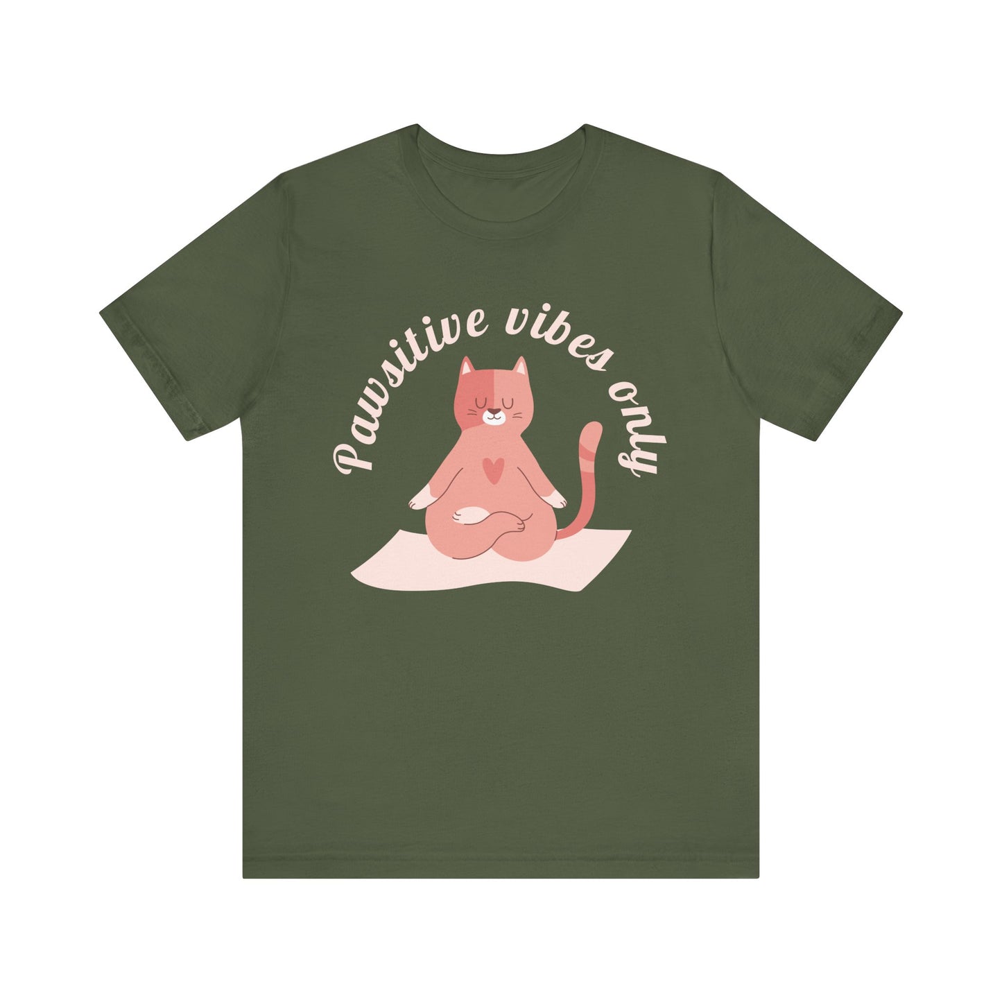 Pawsitive Cat Vibes T-Shirt