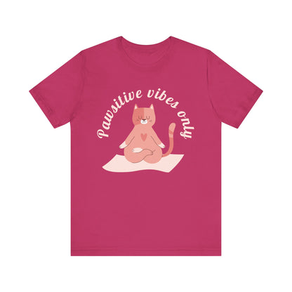 Pawsitive Cat Vibes T-Shirt