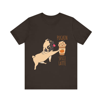 Pugkin Spice Latte T-Shirt